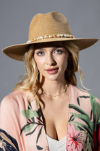 Load image into Gallery viewer, Confetti Braided Chain Band Straw Hat
