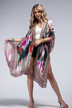 Load image into Gallery viewer, Ethnic Print Kimono
