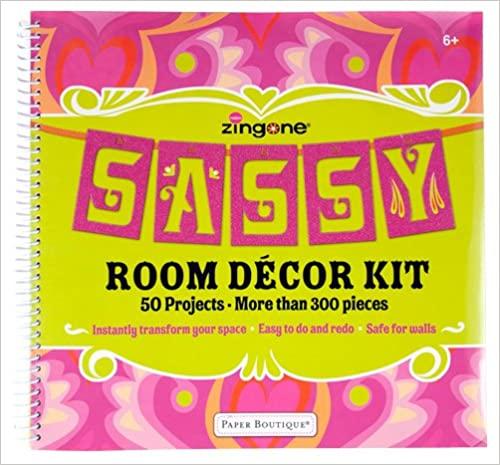 Girl's Room Décor Kit Hardcover - Hom Decor Warehouse