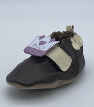 Load image into Gallery viewer, Robeez Soft Soles Girls My Fairy Tale Espresso Booties Shoes 12 18 - Hom Decor Warehouse
