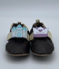 Load image into Gallery viewer, Robeez Soft Soles Girls My Fairy Tale Espresso Booties Shoes 12 18 - Hom Decor Warehouse
