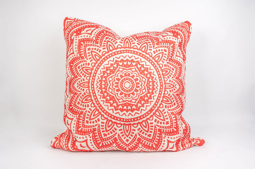 Mandala Red Chakra Hand Made Meditation Spirtual Floor Pillow 28