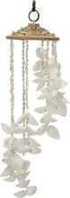 Load image into Gallery viewer, White Shells Hat Chime 4X18&quot;
