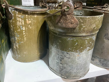 Load image into Gallery viewer, Vintage Antique Iron Bucket Set of 2 - Hom Decor Warehouse
